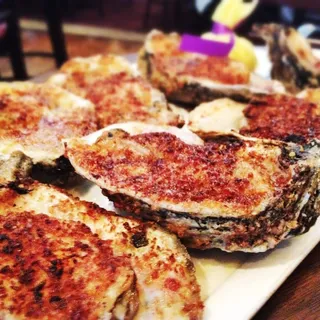 Wood Oven Roasted Oysters