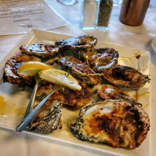 Wood Oven Roasted Oysters