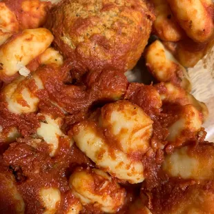 Gnocchi &amp; meatball