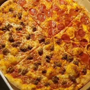 pizza, food
