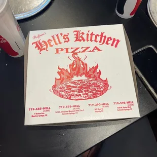 outside, pizza