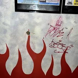 hole in the wall ?? (bathroom)