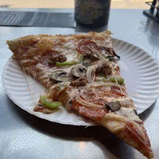 18" Supreme Pizza (no olives)