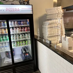 a refrigerated pizza