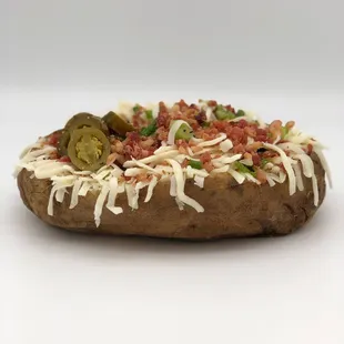 Bacon baked potatoes