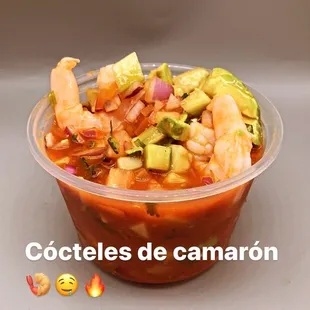 Cócteles de camarón