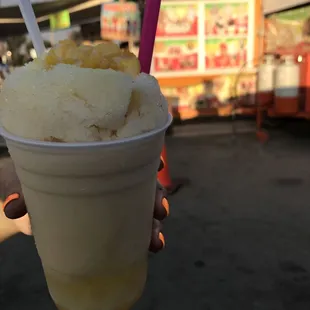 Pineapple and creama