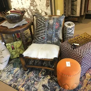 Bohemian style is created through texture, color and vivid designs.