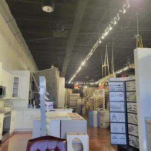 selection of cabinets and carpets