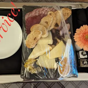 We took advantage of room service as we chose to stay and relax for most of our stay.