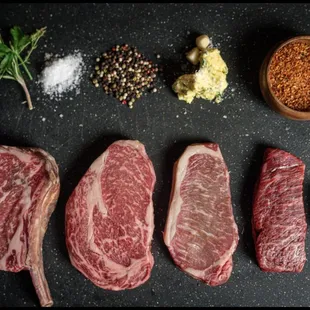 steaks and seasonings