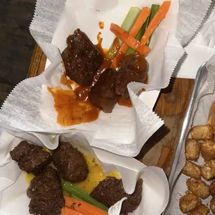 Honey mustard and Melting Pot sauce