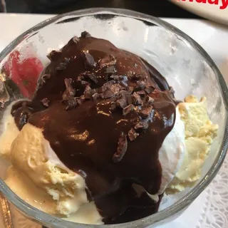 Keto Hot Fudge Sundae