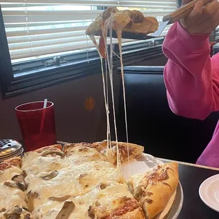 That's a small pizza!