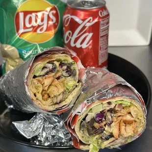 Naan Paneer Wrap