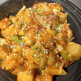 Chilly pineapple Paneer/Chicken