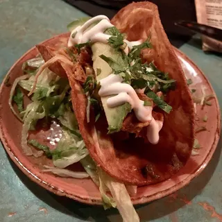 Crispy Chicken Tinga Taco