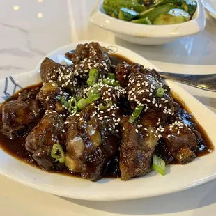 Sweetened and Vinegar Spare Ribs