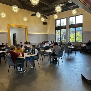 Another view of the dining area.