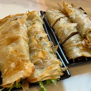 Greasy and poorly made Beef Rolls