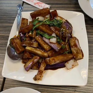 Basil Spicy Eggplant