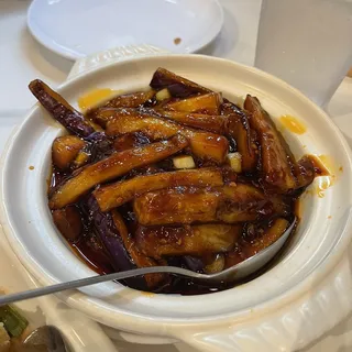 Eggplant in Galic Sauce