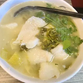Boiled Fish Fillet with Soft Tofu in Chili Oil