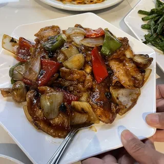 Fish Fillet in Black Bean Sauce