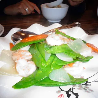 Shrimp with Snow Pea