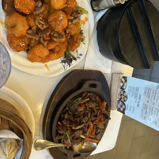 Sizzling Beef with Black Pepper