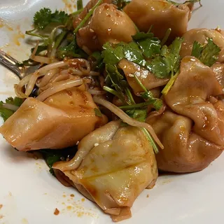 Spicy Wonton in Red Oil