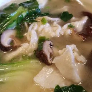 Mushroom & Chicken Noodle Soup