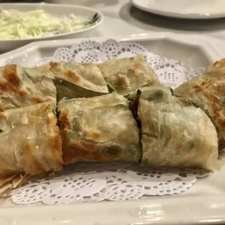 Scallion Pancake Beef Roll