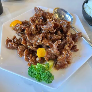 Crisp Orange Beef