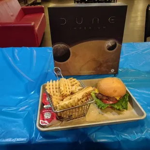 A little food and gaming.