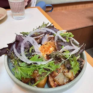 Smashed potato- absolutely must order