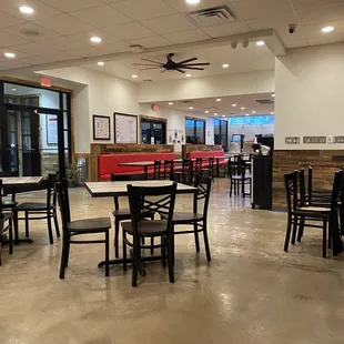 Interior dining area