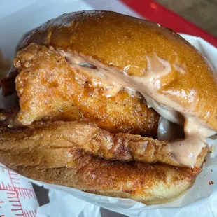 Nashville Chicken Sandwich