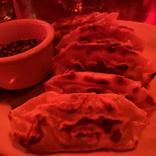 Pan fried dumplings