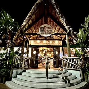 the entrance to rum river