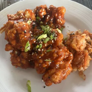 Fried cauliflower