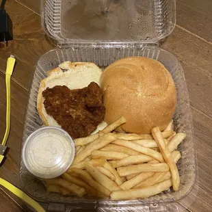 Fried Grouper Sandwich