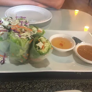 2. Fresh Rolls Tofu