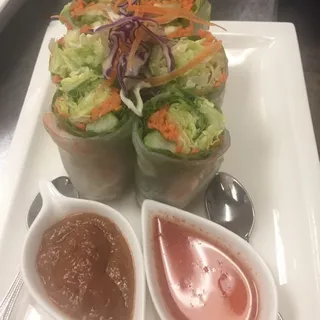 2s. Fresh Rolls with Shrimp