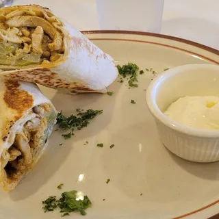Chicken Shawarma Wrap