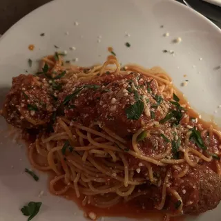 Spaghetti and Meatballs