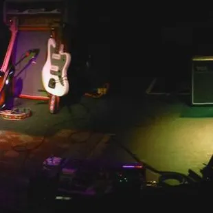 Stage. The space is small, undergroundish.