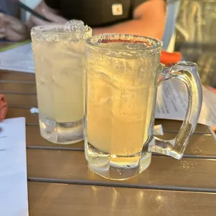 Two-for-One drink specials. House margaritas with fresh lime.
