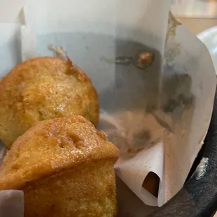 Mama marias muffins. Bread service. Tasty.