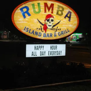 Welcome sign